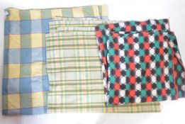 COLLECTION OF THREE VINTAGE 20TH CENTURY WELSH BLANKETS