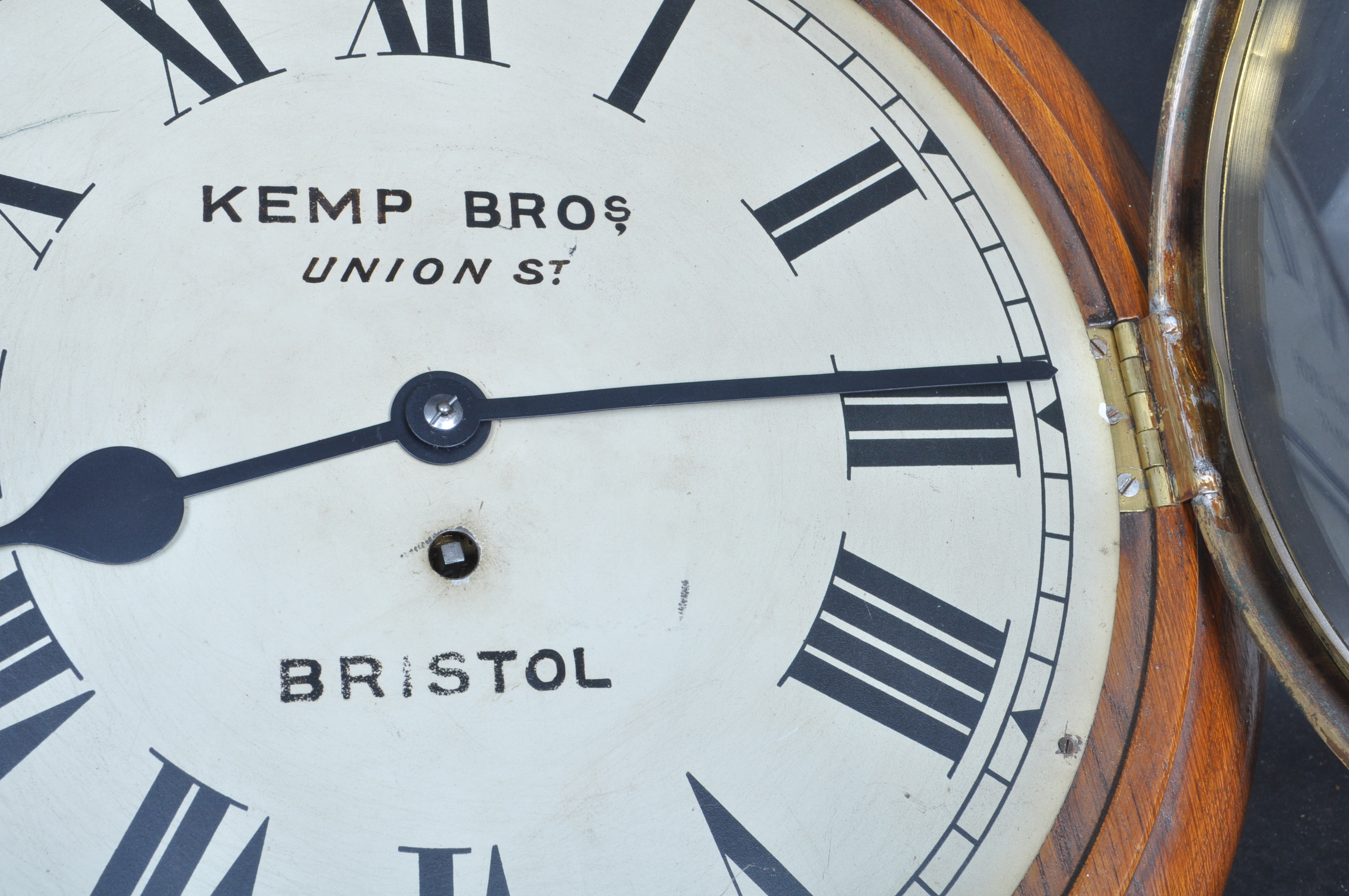 KEMP BROS UNION STREET BRISTOL WALL HANGING CLOCK - Image 2 of 5