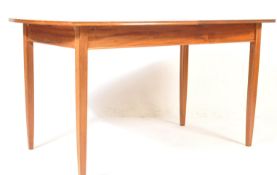 1970’S TEAK WOOD EXTENDING DINING TABLE BY VANSON