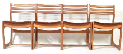 SET OF 4 RETRO TEAK PORTWOOD CHAIRS