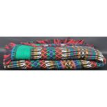 MID 20TH CENTURY VINTAGE HAND WOVEN WELSH BLANKET