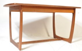 MID CENTURY TEAK WOOD EXTENDING PORTWOOD DINING TABLE