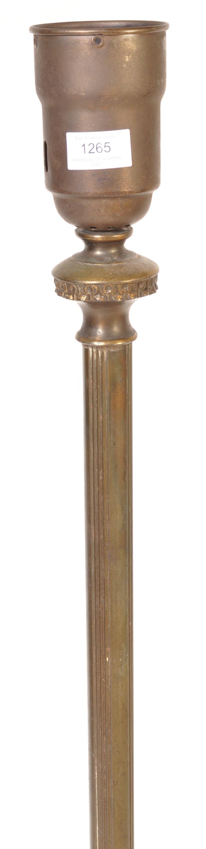VINTAGE 20TH CENTURY CIRCA 1950S BRASS STANDARD LAMP - Image 3 of 4