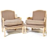 PAIR OF 20TH CENTURY FRENCH ARMCHAIRS