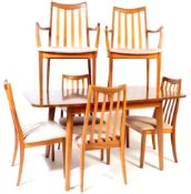 MID 20TH CENTURY DINING TABLE AND SIX CHAIRS BY G-PLAN