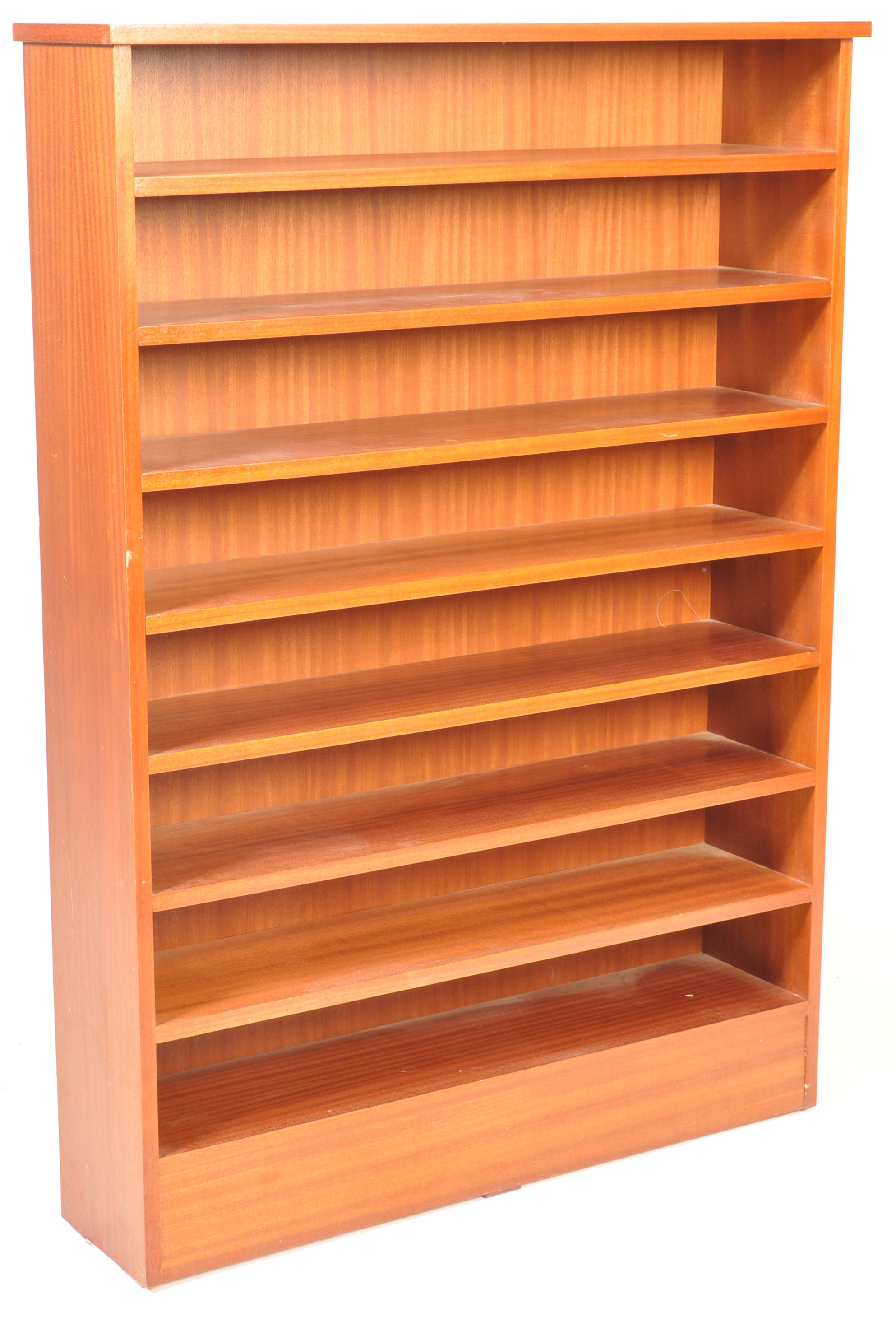 MID 20TH CENTURY TEAK WOOD OPEN BOOKCASE