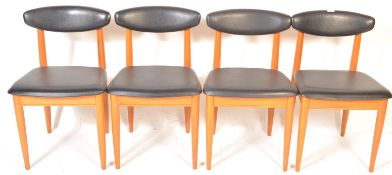 SCHREIBER - SET OF FOUR RETRO CHAIRS