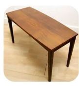 RETRO VINTAGE MID 20TH CENTURY LOW WALNUT COFFEE TABLE