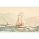 IN THE MANNER OF MONTAGUE DAWSON WATERCOLOUR PAINTING