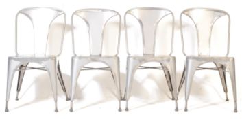 SET OF FOUR INDUSTRIAL CAFE / DINING TOLIX CHAIRS