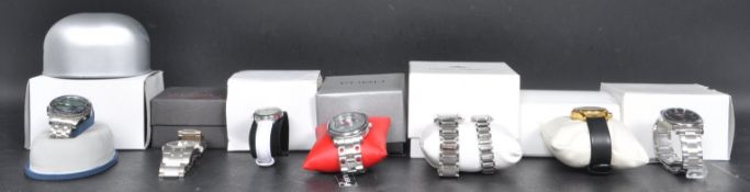 COLLECTION OF GENTLEMENS WRIST WATCHES