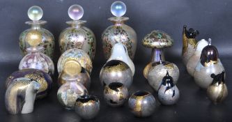 LARGE COLLECTION OF ISLE OF WHITE PAPERWEIGHTS & SIMILAR PAPERWEIGHTS