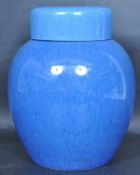 MOORCROFT BURSLEM POWDER BLUE GINGER JAR