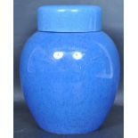 MOORCROFT BURSLEM POWDER BLUE GINGER JAR