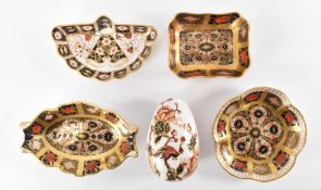 COLLECTION OF ROYAL CROWN DERBY IMARI PATTERN CHINA