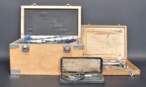 COLLECTION OF VINTAGE ENGINEER MICROMETERS