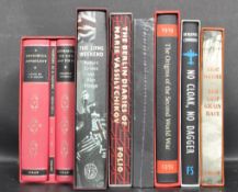 FOLIO SOCIETY COLLECTION OF WAR RELATED BOOKS