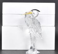 SWAROVSKI CRYSTAL - HERON FIGURINE MODEL NO. 221627