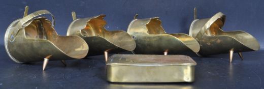 WW1 CHRISTMAS TIN & TRENCH ART