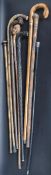 COLLECTION OF VINTAGE WALKING STICKS