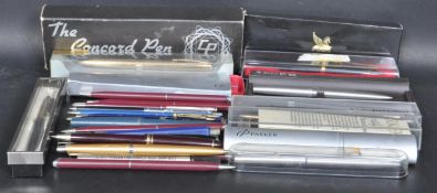 COLLECTION OF VINTAGE 20TH CENTURY PENS