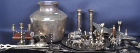 LARGE COLLECTION OF BRASS WARE