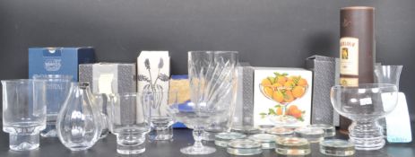 COLLECTION OF DARTINGTON GLASS