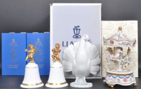 GROUP OF CERAMICS INCLUDING ROYAL DOULTON & LLADRO