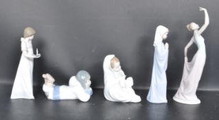 COLLECTION OF 3 20TH CENTURY NAO FIGURINES