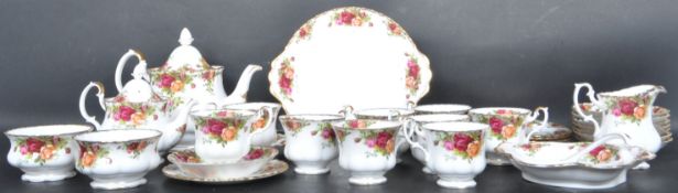 VINTAGE ROYAL ALBERT OLD COUNTRY ROSES TEA SERVICE