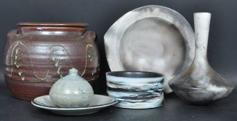 COLLECTION OF 20TH CENTURY STUDIO POTTERY