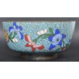 20TH CENTURY CHINESE CLOISONNE BOWL