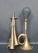 20TH CENTURY BRASS CAR HORN