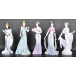 COLLECTION OF VINTAGE COALPORT FIGURINES