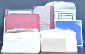 STAMPS - LARGE COLLECTION OF ASSORTED PHILATELIC ITEMS