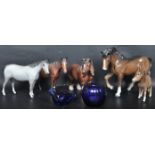 COLLECTION OF VINTAGE 20TH CENTURY BESWICK CERAMIC FIGURINES