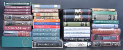 LARGE COLLECTION OF FOLIO BOOKS / NOVELS