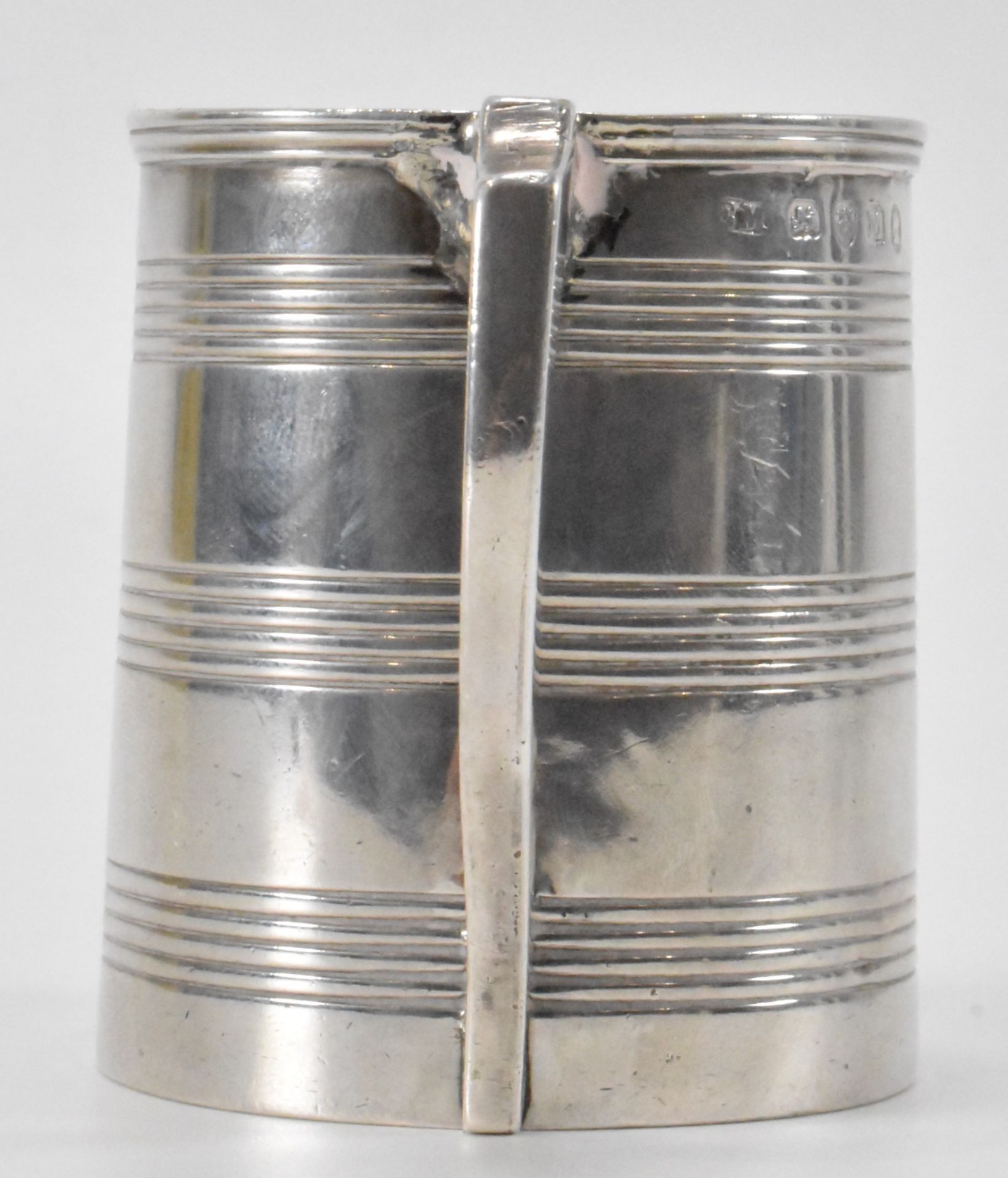 HALLMARKED GEORGE III SILVER CHRISTENING CUP - Image 5 of 7