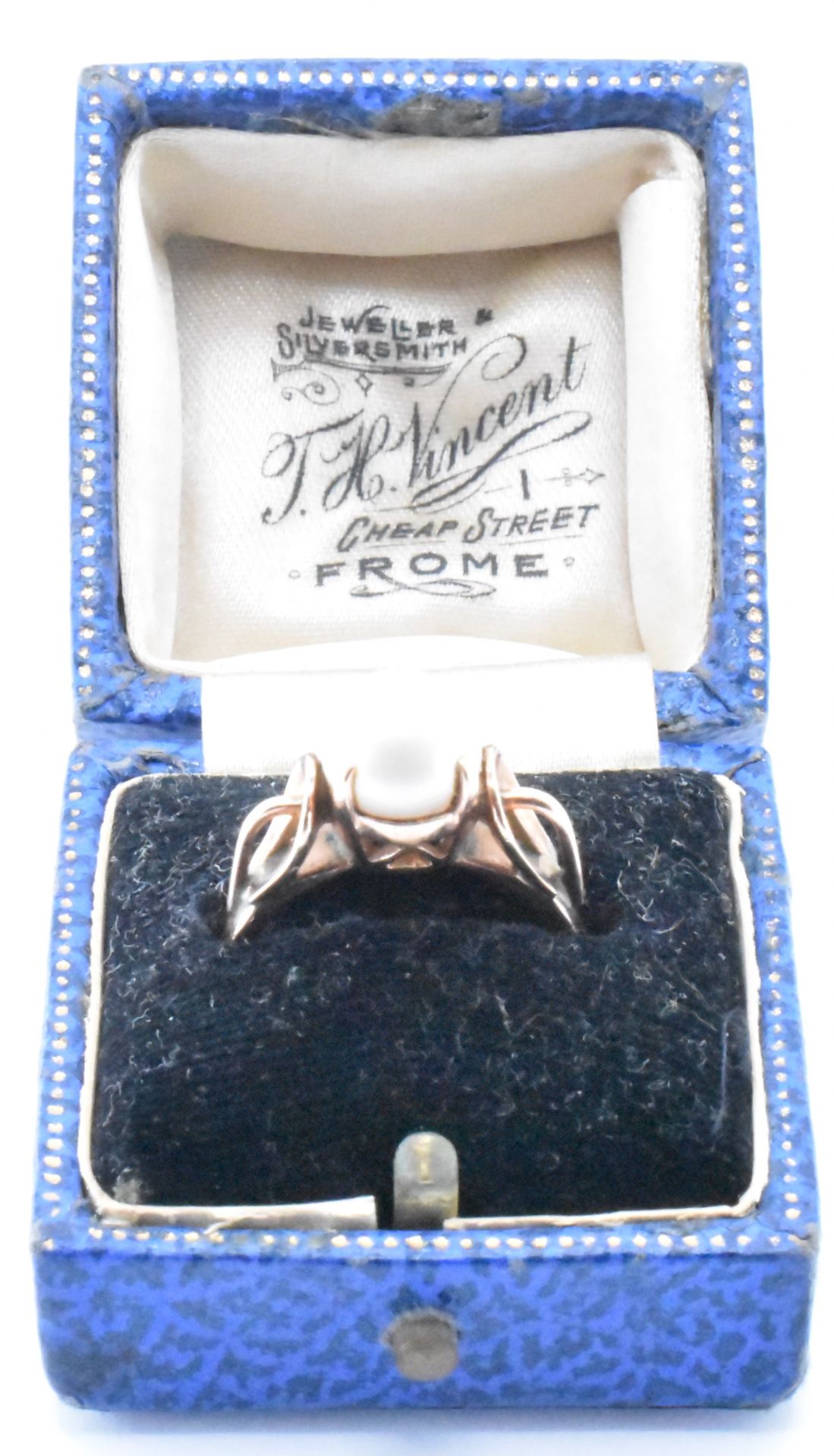 14CT GOLD & PEARL RING - Image 7 of 7