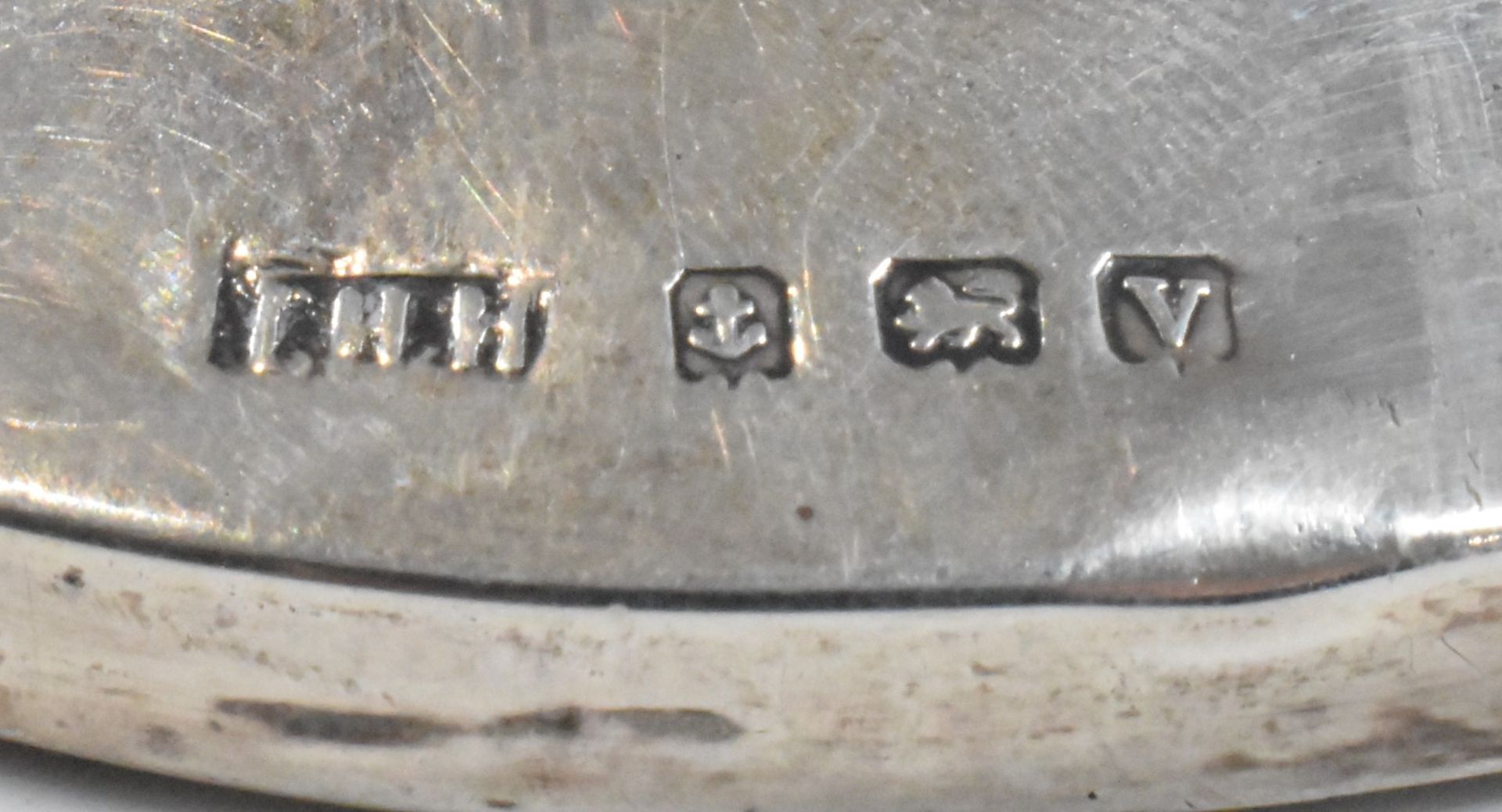 HALLMARKED INK WELL AND BLOTTER - Image 4 of 6