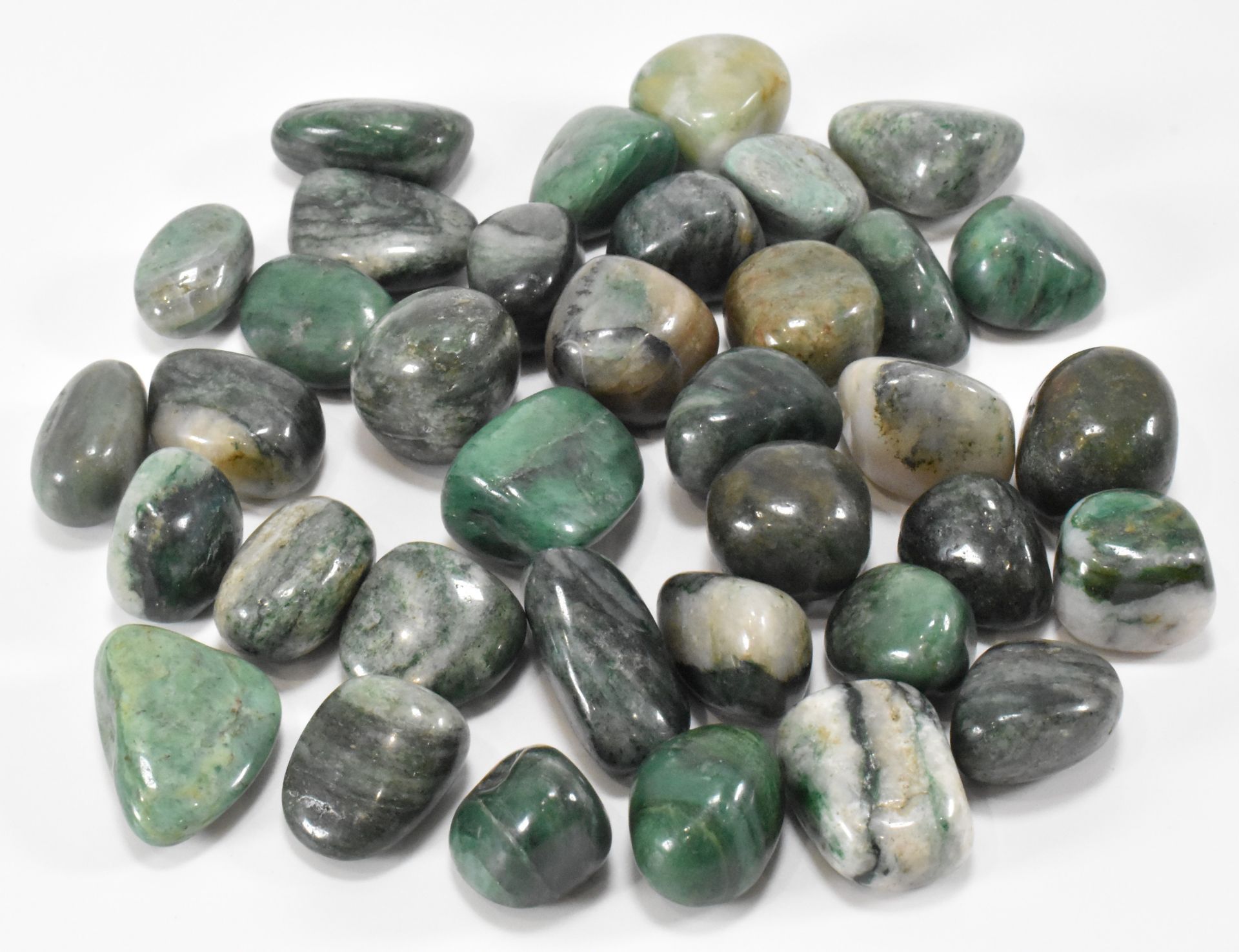 MINERAL SPECIMENS - COLLECTION OF AFRICAN JADE