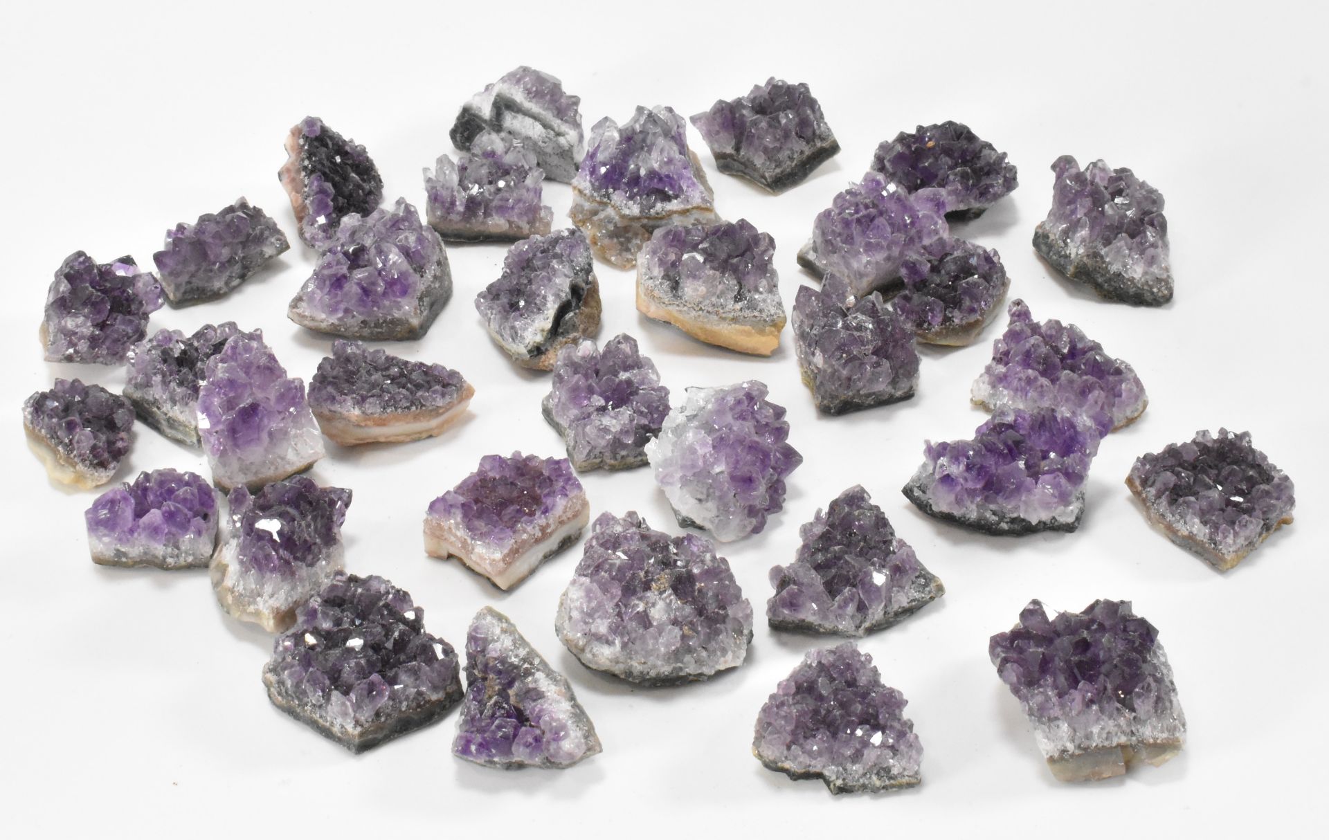 MINERAL SPECIMENS - COLLECTION OF AMETHYST