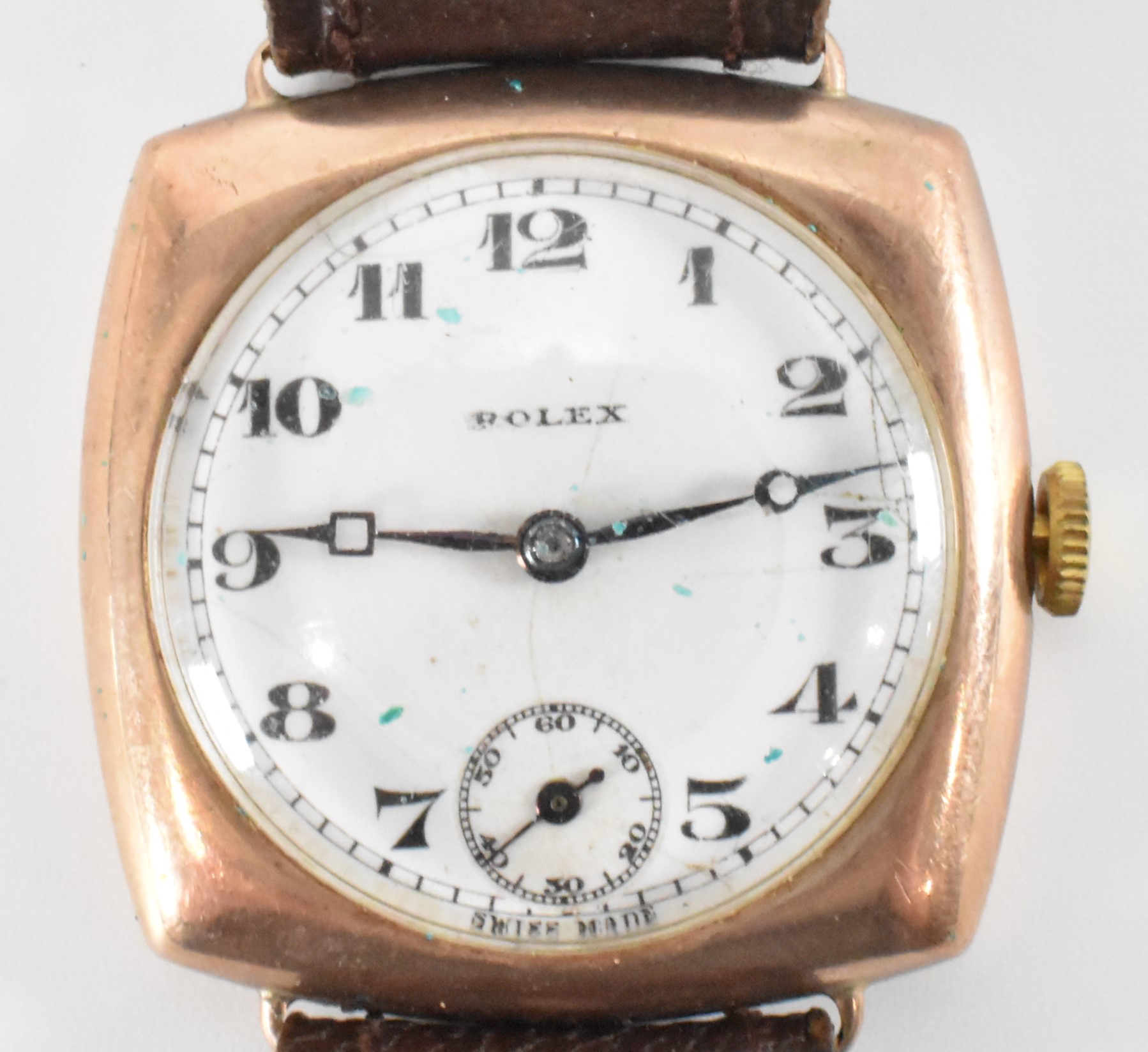 1930S 9CT GOLD ROLEX WRIST WATCH