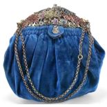 1910s CONTINENTAL GEM SET OPERA EVENING BAG