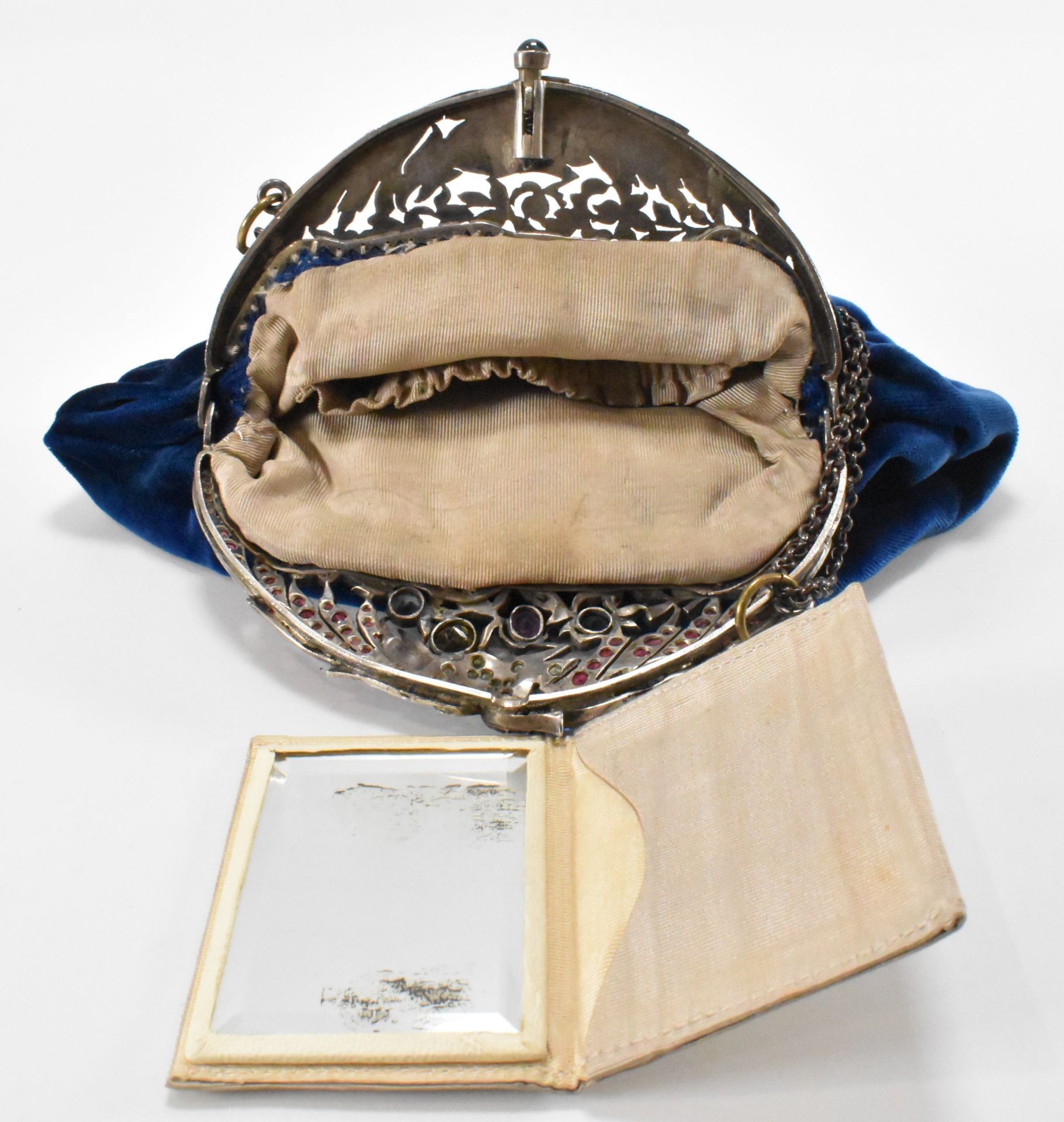 1910s CONTINENTAL GEM SET OPERA EVENING BAG - Image 9 of 16