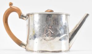 HALLMARKED SILVER GEORGE III WILLIAM VINCENT TEAPOT