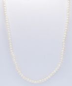 9CT GOLD & CULTURED PEARL NECKLACE