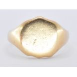 VICTORIAN HALLMARKED 18CT GOLD SIGNET RING