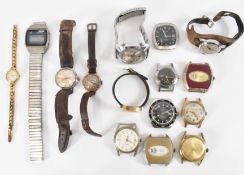 ASSORTMENT OF VINTAGE WRIST WATCHES