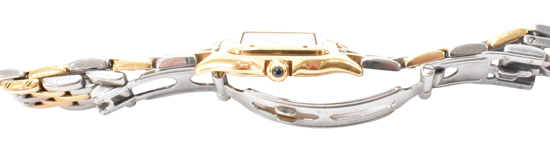 STEEL & GOLD CARTIER PANTHERE WRISTWATCH - Image 3 of 6